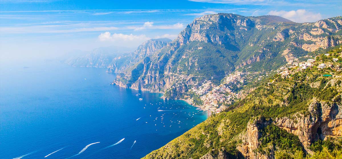 Sentiero degli Dei vista mare
